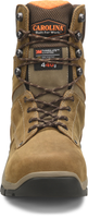 Anterior View. Carolina Duke Composite Toe Insulated Lace up Brown Leather Boot
