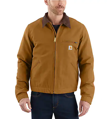 Carhartt Duck Blanket-Lined Detroit Jacket | OJ3828-M Carhartt Duck Blanket-Lined Detroit Jacket | OJ3828-M